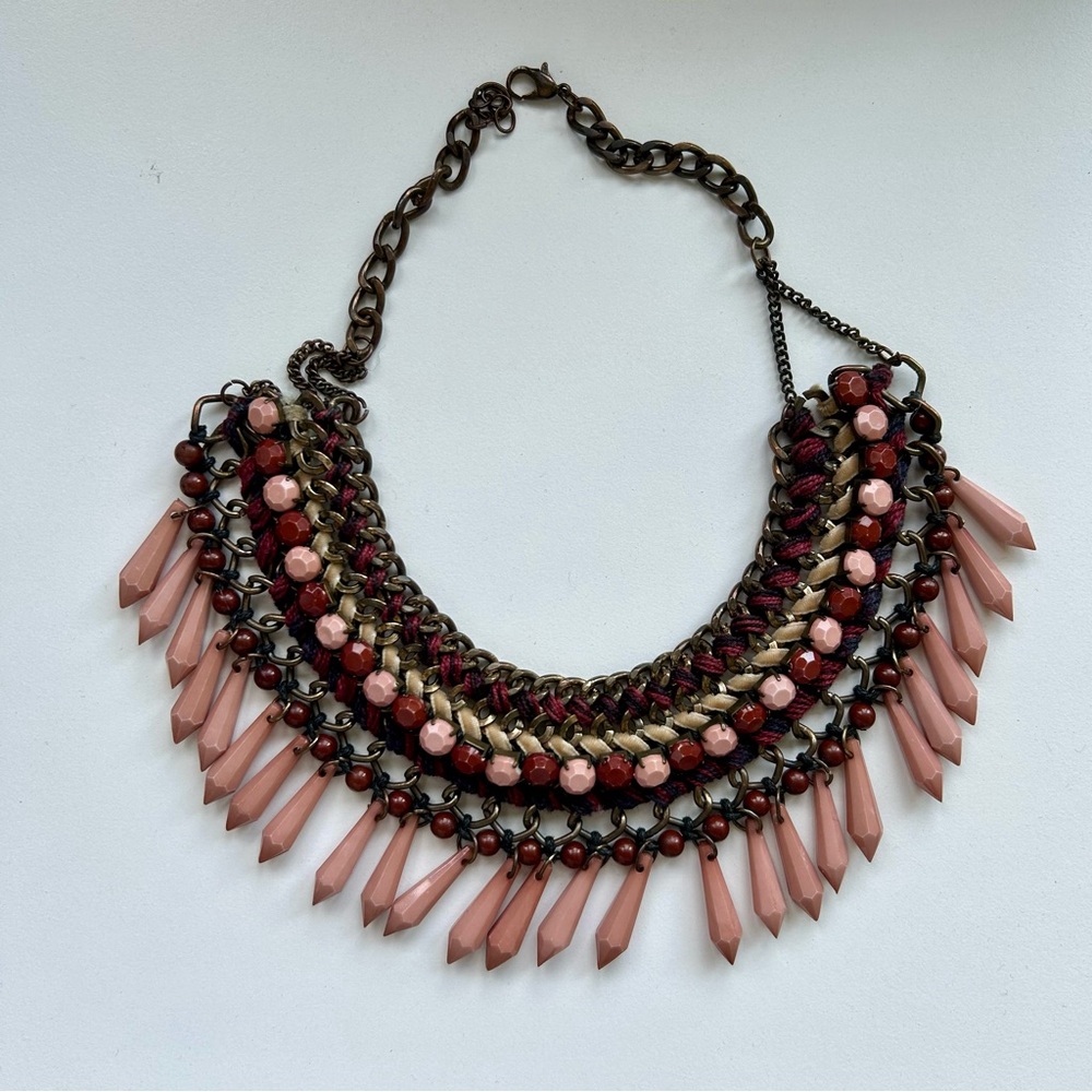 Zara Colorful Statement Necklace